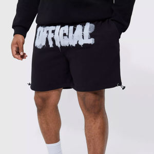 ¿Pantalones cortos de sudor de secado rápido para hombre para entrenamiento con logotipo personalizado estilo callejero pantalones cortos al por mayor para hombre:? - Product Image 1