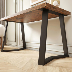 Pieds de bureau en métal robustes de 28 "Cadre moderne de 25.8" de large avec niveleurs de sol réglables - Product Image 6