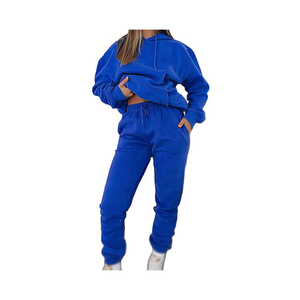 Custom Logo 2 Piece Hoodies And Pants Hoodies <b>Set</b> Clothes Matching Fall Women <b>Sets</b> Custom Logo Plus Size Fashion Tracksuit - Product Image 4