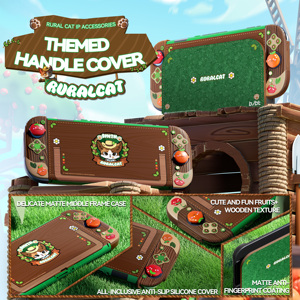 BJBT Rural Cat Ensemble Complet 6-en-1 pour Nintendo Switch 2 : Étui de Transport Rigide en EVA avec Coque de Station d'Accueil et Porte-Cartouches de Jeu en Silicone - Product Image 3