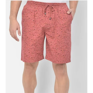 Shorts de sport pour hommes de haute qualité pour les entraînements de gymnastique et de course à pied Vêtements de jogging en maille à motif solide écologique-Vente en gros - Product Image 2