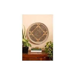 Elegante arte de pared de yute de calidad superior óleo sobre lienzo para decoración del hogar o del hotel colgante de pared de alta venta al por mayor - Product Image 2