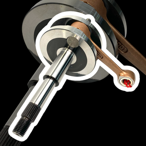 Système de carrosserie de moto CSRK DIO 320/52,8 mm Vilebrequin de course en aluminium 1,2 kg Assurance qualité - Product Image 1