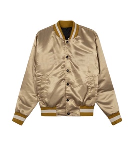 Chaquetas Varsity de Satén Personalizadas de Alta Calidad, Chaqueta de Estilo Urbano, Chaqueta Varsity de Invierno de Talla Grande con Logotipo a Bajo Precio - Product Image 1