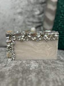 Bolso de mano de resina, bolso de mano único, accesorio de moda, bolso de resina a la moda, bolso elegante, bolso de mano transparente moderno - Product Image 6