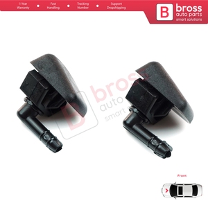BSP532 2 Pieces Front Window Wiper Water <b>Washer</b> Nozzle Spray Jets for Ypsilon 735277664 6438J0 46454320 7767818 - Product Image 3