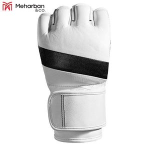 Top Best Design Your OWN Logo Guantes de MMA de cuero Ropa DE LUCHA Guantes MMA Producto caliente más vendido Boxeo - Product Image 4