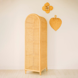 Armario de ropa de ratán natural para muebles de interior al mejor precio armarios - Product Image 2