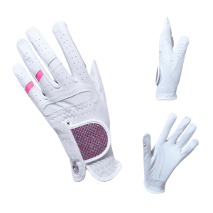 Guantes de golf de cuero de alta calidad para hombre/mujer con una combinación transpirable, ligera y cómoda para los dedos y nudillos - Product Image 4