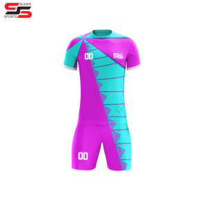 Wholesale Best Quality Sublimated Custom <b>Black</b> Blank Football Jersey Sports Soccer Jersey Kits sports wear - Product Image 5