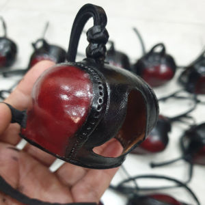 หมวกเหยี่ยวแบบปรับแต่งได้หมวกมีฮู้ดแบบพรีเมี่ยม100% หนังแท้มีฮู้ดสไตล์ดัตช์ - Product Image 1