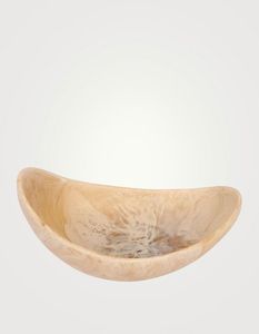 Bol et plat de service en résine écologique de couleur personnalisée artisanale - Vaisselle de fête, passe au lave-vaisselle - Product Image 5