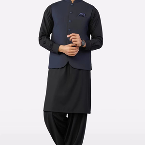 Chaleco Tradicional Cultural sin Mangas para Hombre, Transpirable, de Verano, Confección Premium para Exportación al Por Mayor, Estilo Formal, para Uso en Exteriores - Product Image 1