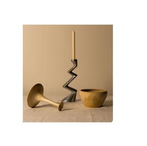 Candélabre décoratif en métal personnalisé pour la maison hôtel bougeoir élégant accessoires de table de Noël bougeoirs en métal - Product Image 3