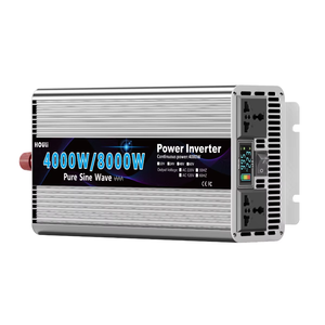 Inversor Solar HOULI de 8000W, 12V 24V 48V 220V, Fuente de Alimentación de Onda Sinusoidal Pura, Inversor para Auto de 8000W 24V - Product Image 1