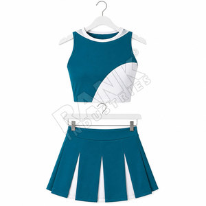 Uniforme de Animadoras de Diseño Popular, Uniforme Deportivo Ligero, Hecho en Pakistán - Product Image 3