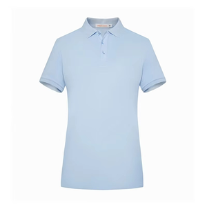 Polo Mujer Cuello Nueva de manga corta Camiseta sin costuras Verano Delgado Ligero Polo Deportes - Product Image 3