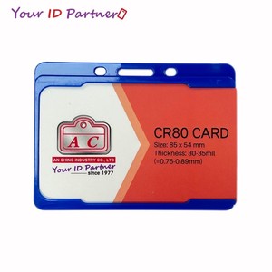 Accesorios de Oficina, Porta Tarjetas de Identificación, Material ABS, Diseño Horizontal, Protectores de Tarjetas de Visita - Product Image 2