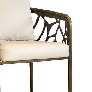 Silla de Diseño Moderno CNC en Oferta, Patas de Metal de Alta Calidad, Disponible en Tela y Cuero para Comedor o Escuela, Silla de la Mejor Calidad - Product Image 3