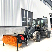 YUANXING Chargeur articulé télescopique frontal diesel 4x4, mini-chargeur compact sur roues, pièce de machine, Chine