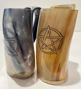 Taza de Cerveza Vikinga de Cuerno de Búfalo Ecológica Más Vendida, Directo de Fábrica por MULTI CRAFT - Product Image 1