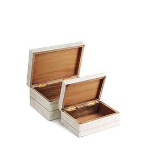 Boîte à bijoux de luxe en incrustation d'os de haute qualité Boîte de rangement décorative faite à la main directement fabriquée en Inde - Product Image 2