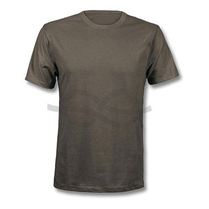 305g coton lourd T-shirt hommes marque à la mode couleur unie à manches courtes ample décontracté goutte épaule haut - Product Image 1