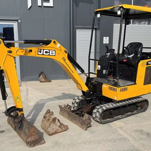 รถขุดขนาดเล็ก JCB 16C-1 น้ำหนัก 1.7 ตัน เครื่องยนต์ดีเซล ระบบไฮดรอลิก แบบตีนตะขาบ สำหรับขาย - Product Image 1