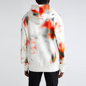 เสื้อฮู้ดผ้าฟลีซระบายความร้อนสำหรับผู้ชายเสื้อแบบสวมหัวผ้าคอตตอนระบายอากาศสำหรับฤดูหนาวออกแบบได้ตามที่ต้องการ - Product Image 4