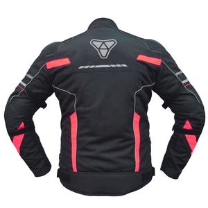Chaqueta de Motocicleta de Malla Transpirable para Hombre, para Deportes de Invierno, con Tiras Reflectantes, Textil Protector con Armadura, para Equipo de Verano - Product Image 3