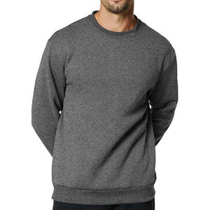 Wholesale Oversized Mens Pullover Sweatshirt Loose Fit Streetwear Style Drop Shoulder <b>Warm</b> <b>Fleece</b> for Daily Urban Winter Fashion - Product Image 4