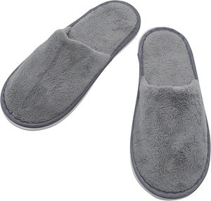 Pantoufles en tissu de coton de couleur personnalisée de qualité très confortables Pantoufles d'hôtel respectueuses de l'environnement du Bangladesh - Product Image 1