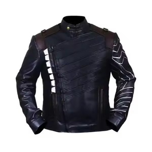 Veste en cuir de qualité supérieure à prix abordable pour hommes Veste en cuir tendance pour hommes Veste en cuir respirante - Product Image 5