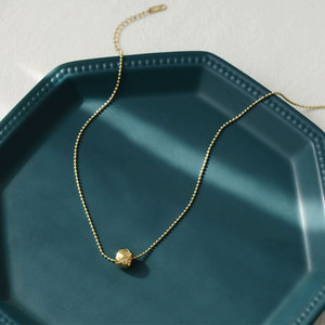 Custom 316L Stainless Steel 14k 18k Gold Plated Fashion Pendant Jewelry Necklace for Women wholesale - Product Image 5