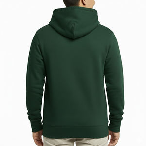 Autumn Winter <b>Trendy</b> Brand Oversize Pullover <b>Hoodie</b> for Men Top Seller Luxury Design Hip Hop Plain 100% Cotton Fleece Pocket - Product Image 2