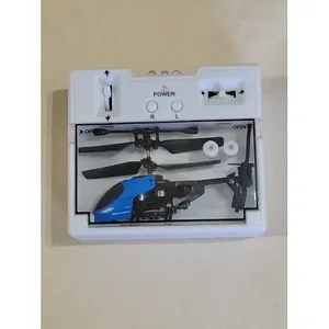 Đồ chơi máy bay trực thăng điều khiển từ xa mini Nano, máy bay không người lái siêu nhỏ bằng nhựa, quà tặng cho trẻ em, tần số 2.4g, cấp độ người mới bắt đầu, sử dụng ngoài trời - Product Image 1