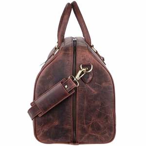 Bolsa de lona deportiva de moda de lujo, material de cuero de nailon duradero plegable, forro de poliéster, logotipo impreso, 80L, India, para exteriores - Product Image 4