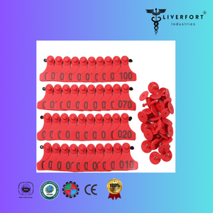 แท็กหูปศุสัตว์พลาสติก TPU สัตวแพทย์แบบนำกลับมาใช้ใหม่ได้แท็กโลหะโคโคสัตว์การระบุตัวตนของสัตว์เลี้ยงในฟาร์มสัตว์ - Product Image 5