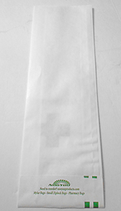 Sac en papier kraft blanc imprimé de logo personnalisé, recyclable et écologique, sacs d'emballage de <span class=keywords><strong>pharmacie</strong></span> en papier médicinal <span class=keywords><strong>pour</strong></span> hôpital - Product Image 6