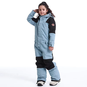 Overol de Esquí para Mujer, Grueso, Impermeable, Cortavientos, para Snowboard, Traje de Esquí de una Pieza - Product Image 1