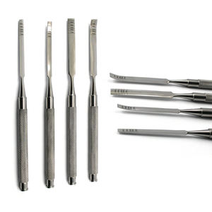 4 Cinceles Quirúrgicos Dentales Expansibles para Implantes, Cincel para Crestas Óseas, Osteótomo con Estuche de Cuero LA ELAHI & CO 2026 - Product Image 3