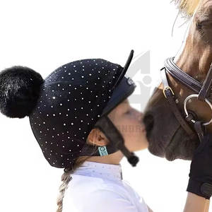 New Arrival Custom Color Horse <b>Riding</b> <b>Hat</b> <b>Covers</b> Breathable Comfortable Wholesale <b>Riding</b> <b>Hat</b> <b>Covers</b> By Alexandria Industries - Product Image 6