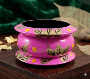 Direct Factory Sale New Design Handmade <b>Copper</b> Metal Glass <b>Bangles</b> Set with Diamond Fashion Accessory - Product Image 1