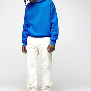 2024 hommes meilleure vente personnalisé Streetwear haute qualité coton lourd français éponge à capuche surdimensionné hiver sweat - Product Image 5
