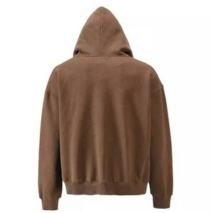 High Quality European <b>American</b> Retro <b>Hoodie</b> Fully Customized Comfortable Breathable Fleece Material Rhinestone Solid Color - Product Image 2