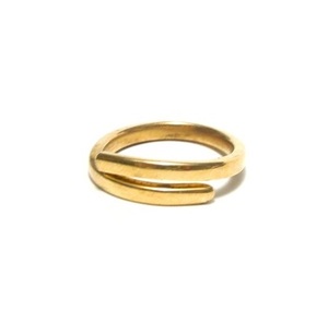 Anillo de latón de diseño ashionable, Círculo de latón pulido brillante, accesorio simple y los mejores regalos - Product Image 6