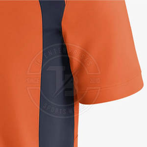 Diseña tu propio logotipo Camiseta de fútbol americano de manga corta transpirable de peso ligero - Product Image 4