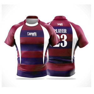 Ropa deportiva de entrenamiento de rugby para hombre de la mejor calidad, camiseta y camisetas transpirables, ropa de mejor diseño para jugadores de rugby - Product Image 3