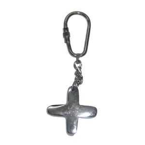 Alphabetic Capital X <b>Keyring</b> Cast Aluminium Light Weight Metal <b>Keyring</b> Silver Finished High Quality Key Chain Best for Gift - Product Image 2