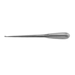 Curette manuelle réutilisable Spratt Brun pour os, instrument chirurgical orthopédique en acier inoxydable pour l'extraction osseuse en procédures cliniques - Product Image 3